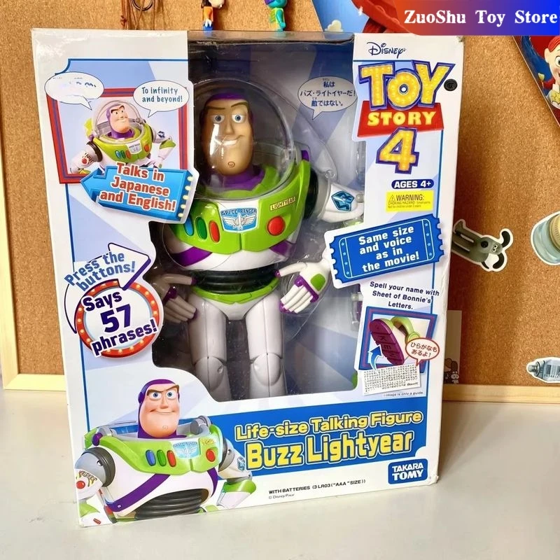 

Toy Story Buzz Lightyear Model Toys Pixar Electric Walking Robot Doll Action Figure Toy Birthday Gift Toys Model For Children