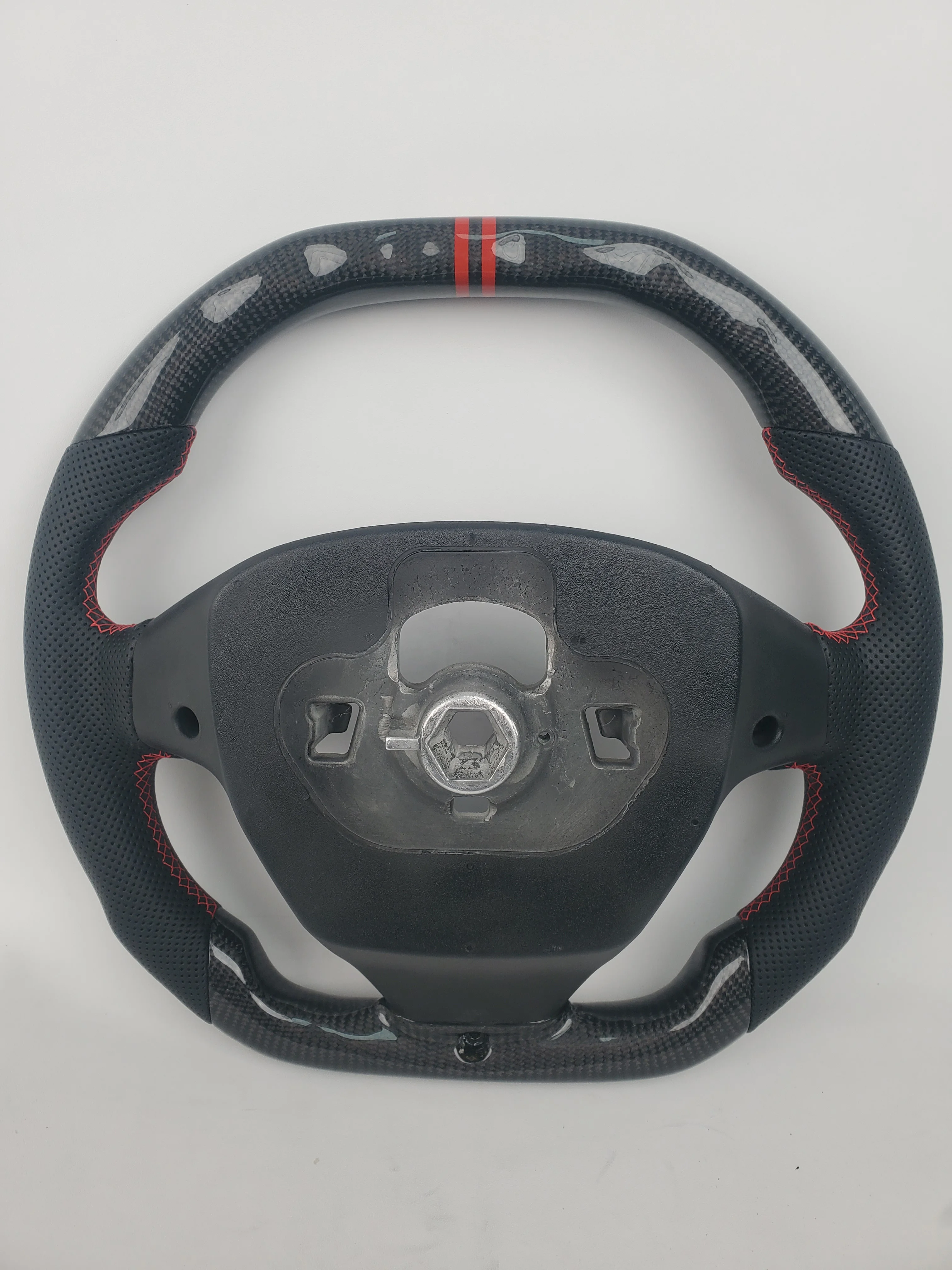 YTcarbon for fiesta ST MK7 premium custom real carbon fiber steering wheel