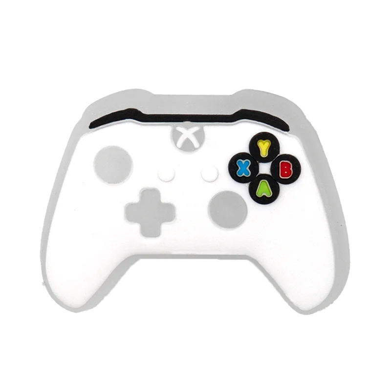 1 Stück LED Gamepad Rugby Schuh-Charms Rosa Herz Krankenschwester Leuchtende Schuhdekorationen Wolke Pilz Clog-Accessoires für Kinder – Detail 25