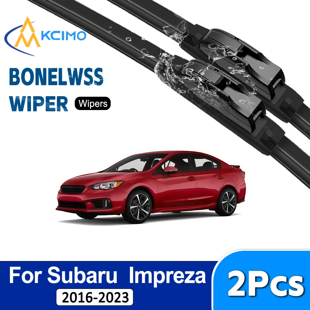 For Subaru Impreza GK/GT 2016-2023 Front Windshield Wiper Blades 2pcs/set Car Wiper Auto Accessories Windscreen Rubber