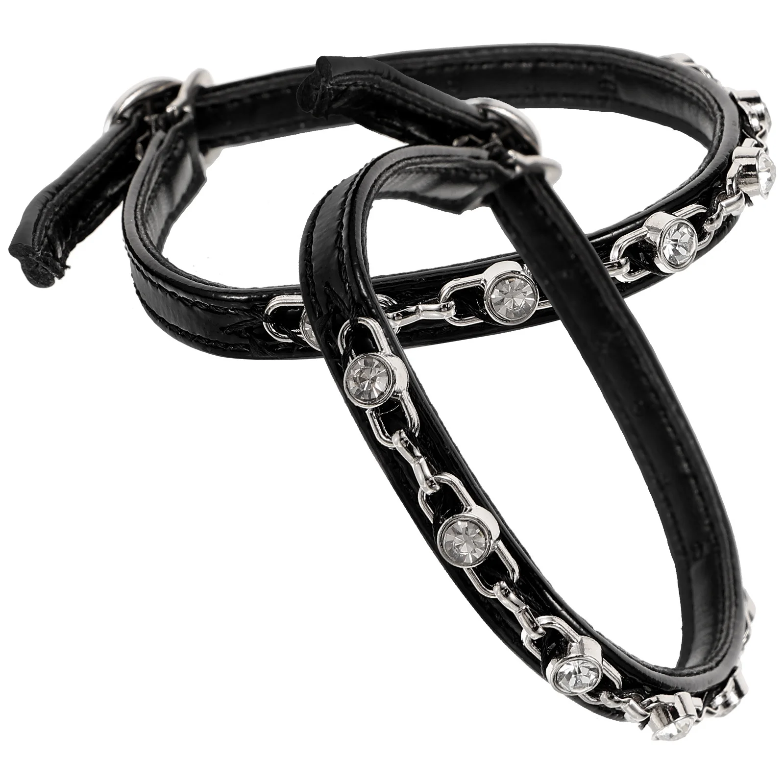 

1Pair Shoe Strap Buckle Detachable Women Heels Straps PU Replacement Ankle Straps for Heels Slip Resistant Comfortable