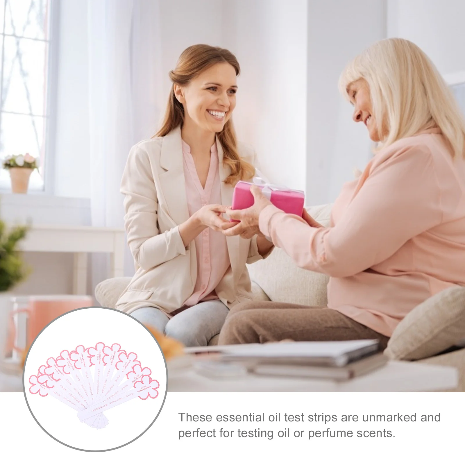 

100Pcs Fragrance Essential Oil Test Strips Unmarked Paper Perfume Test Strips for Accurate Aromatherapy Scent Fragrance Tester