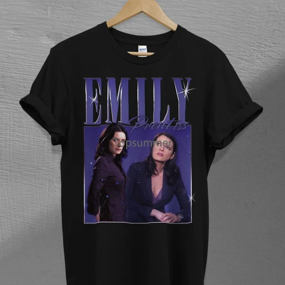 Vintage Emily Prentiss. Criminal Minds Tv Series. Homage T Shirt