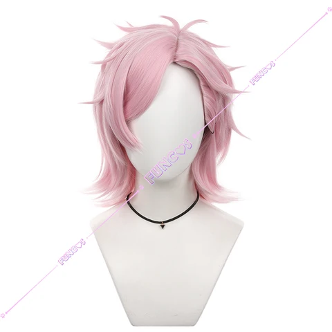 Косплей парик Mitsuki Kiryu IBEASEN розовый