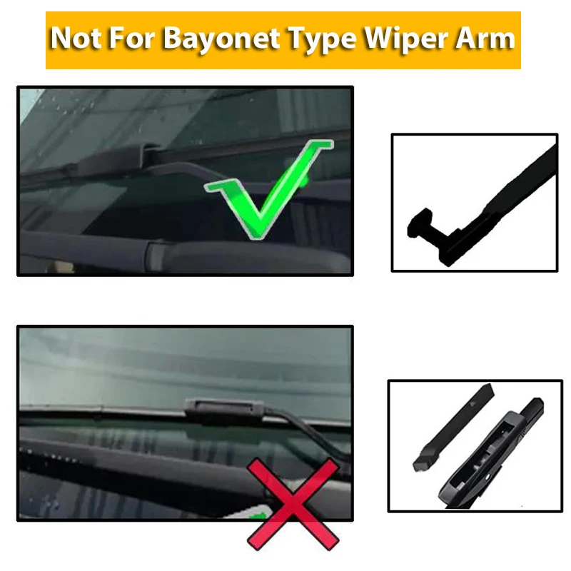 Xukey Front Windscreen Wiper Blades Set For Renault Grand Scenic / Scenic 2 II 2003 2004 26