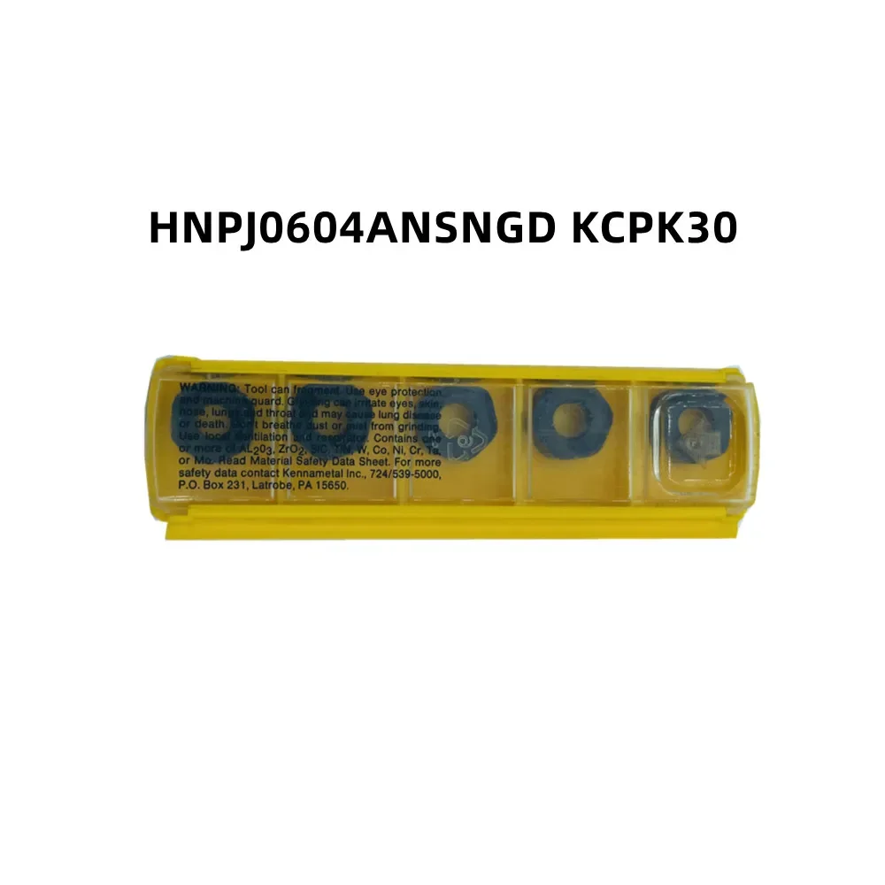 Kennametal HNPJ0604ANSNGD KCPK30 KCK15 KCPM40 KC725M KC522M Inserto de carburo HNPJ43ANSNGD Insertos de fresado