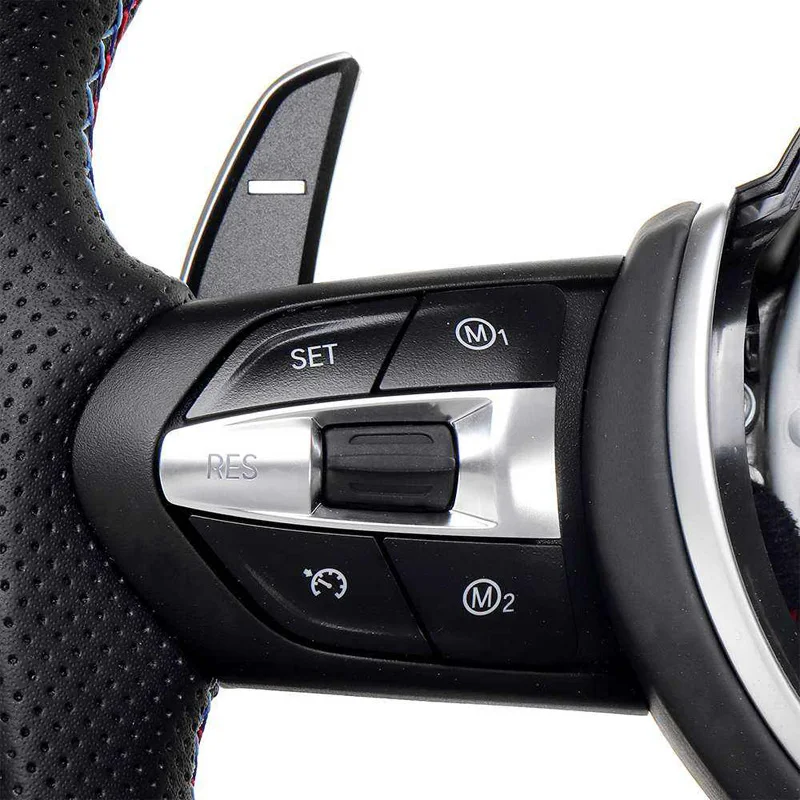 2023 Hot Style Leather Steering Wheel For BMWsX5 E70 F15 X6 E71 F16 M3 M4 M5 E90 E60 F20 F30 F01 Carbon Fiber LED Steering Wheel