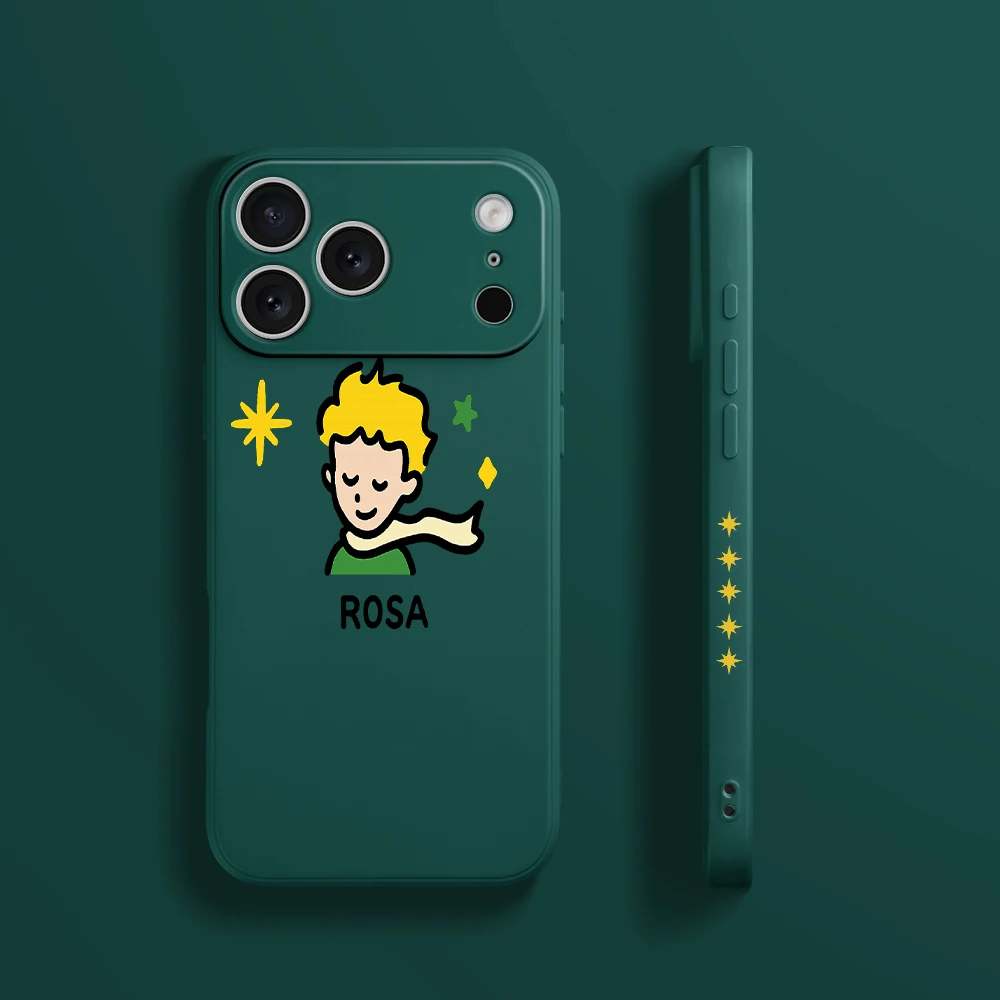 حافظة لهاتف آيفون 17 ProMax 17 Air 16 15 14 13 12 11 Pro Max XS Max7 8 Plus 16e 16 Plus غطاء من البولي يوريثان الحراري Coque