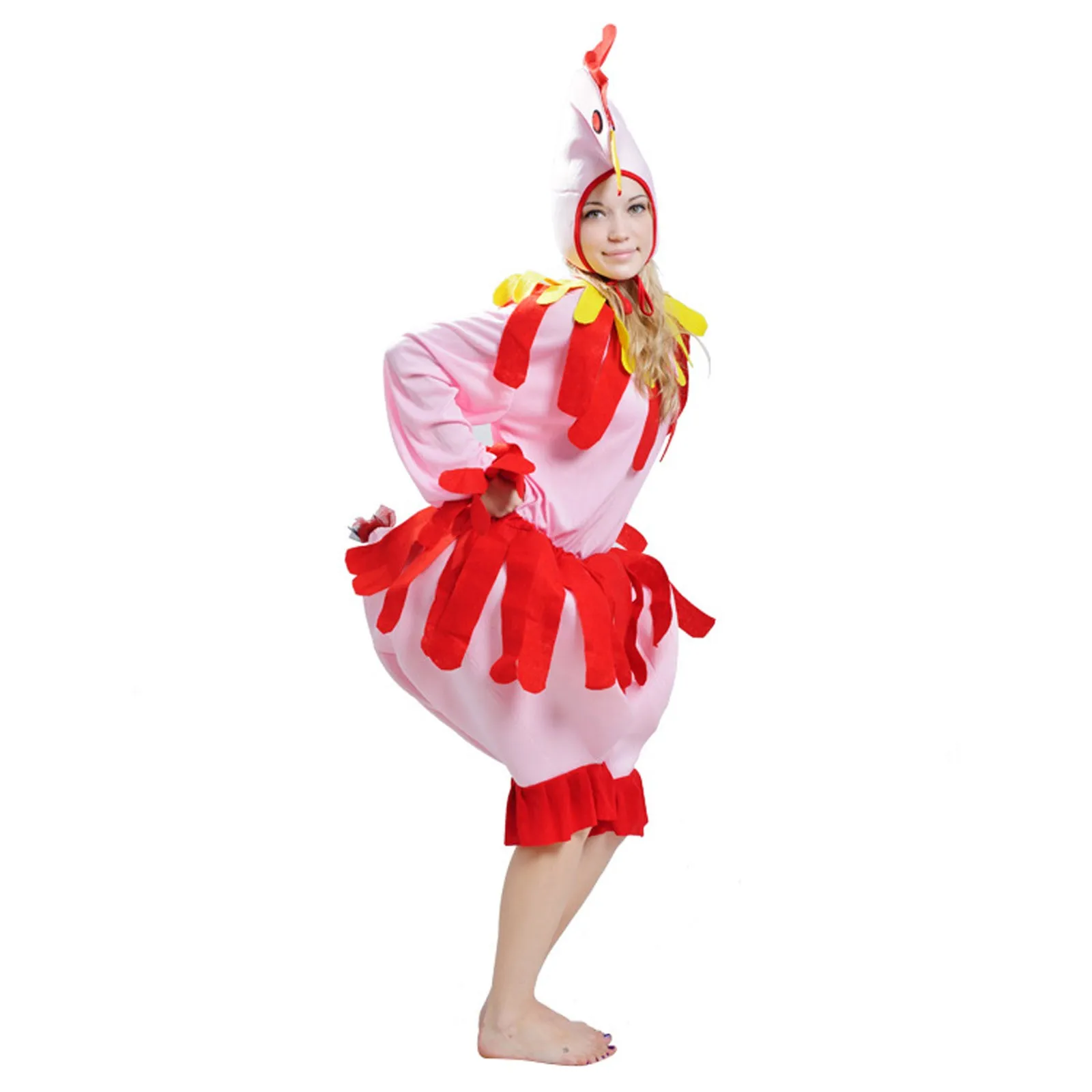 Christmas Men Women Cartoon Easter Hen Cosplay Costume Thanksgiving Turkey Disguise Adult Clothe Hat Outfits Carnival Party Suit