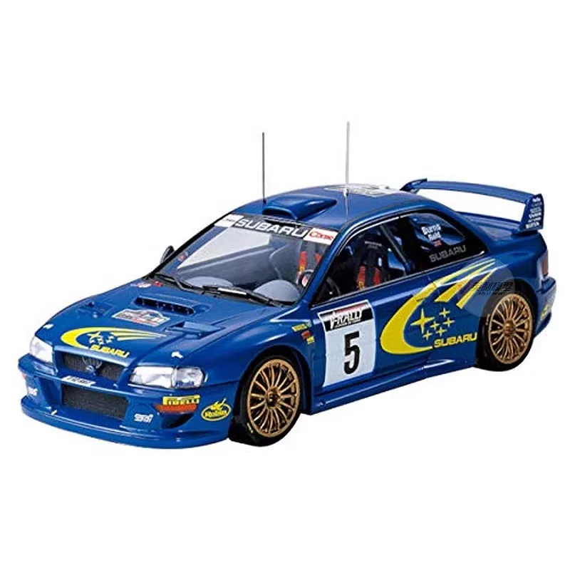 TAMIYA – modèle de voiture à assembler, Subaru Leopard WRC99, figurine de voiture de rallye 24218, modèle de voiture jouet, ornement de salle, jouet pour enfants, cadeau, 1/24