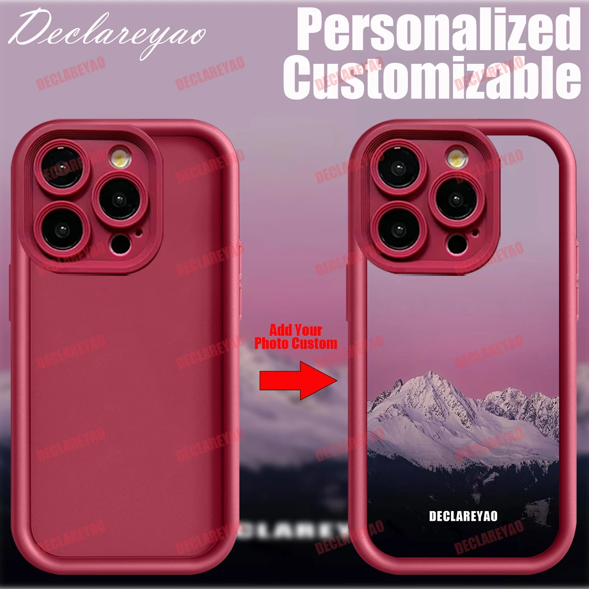 Funda personalizada con imagen personalizable DIY para iPhone 12 Pro 16e 11 X Xs Max XR 8 SE 2022 17 Air 16 Plus 15 14 13 Mini foto