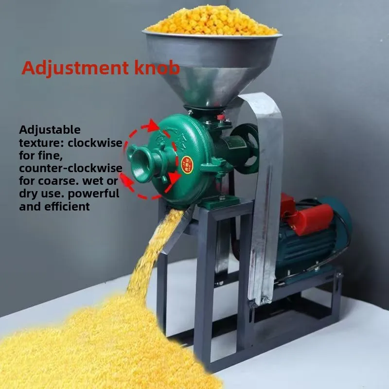 CX Household Milling Dry and Wet Corn Grinder Rice Soybean Grinding Mill