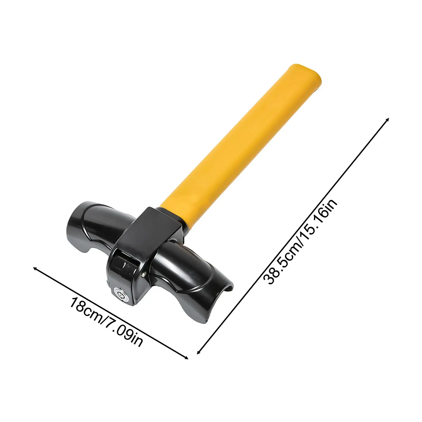 Car Steering Wheel Lock Vehicle Protection Safety Security Locking Steering Wheel Lock Anti Theft Device for Trailer Auto