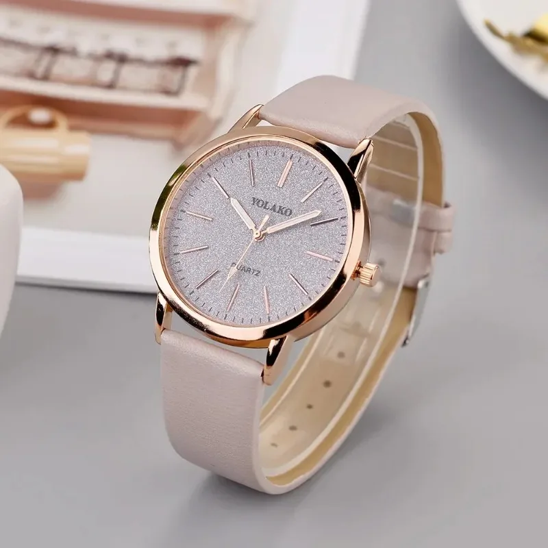 Women\'s Watches Brand Luxury Fashion Ladies Watch Leather Watch Women Female Quartz Wristwatches Montre Femme Relojes Para Damas