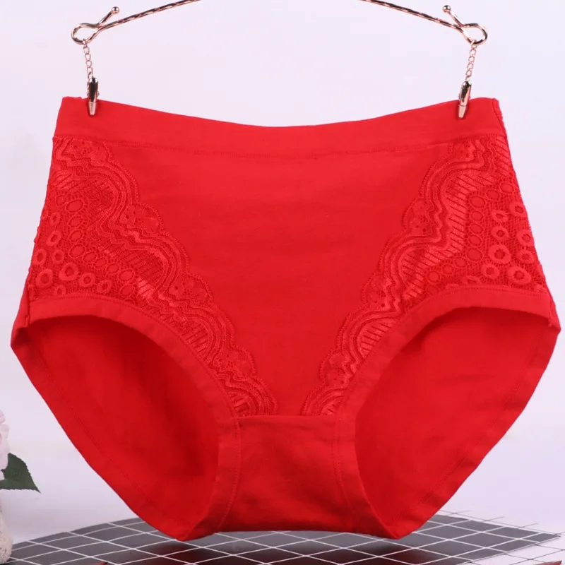 Plus Size Katoenen Kruis Obesitas Slips Dames Slipje Grote Maat Middelbare Leeftijd Mid-taille Comfortabel Dames Slipje Sigurж Vara__