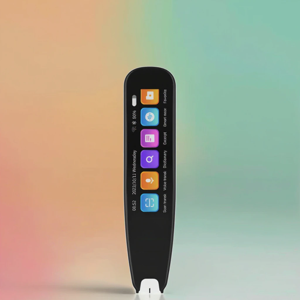 

S6 Smart Scanning Dictionary Pen Multi-Language OCR AI Voice Translator Scanner Pen Portable Language Scanning Pen for Students