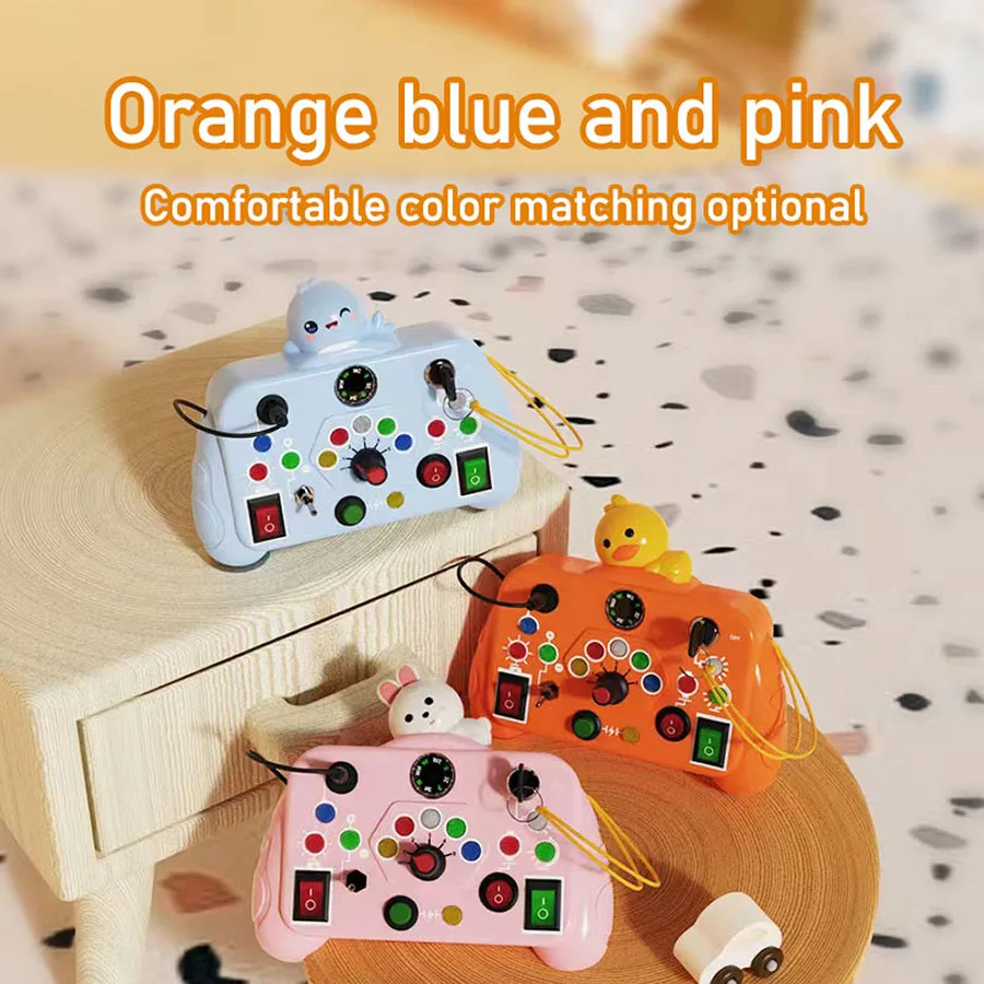 1 educational toy children's early education busy machine cartoon animal game machine Enlightenment cognitive intelligence Montj