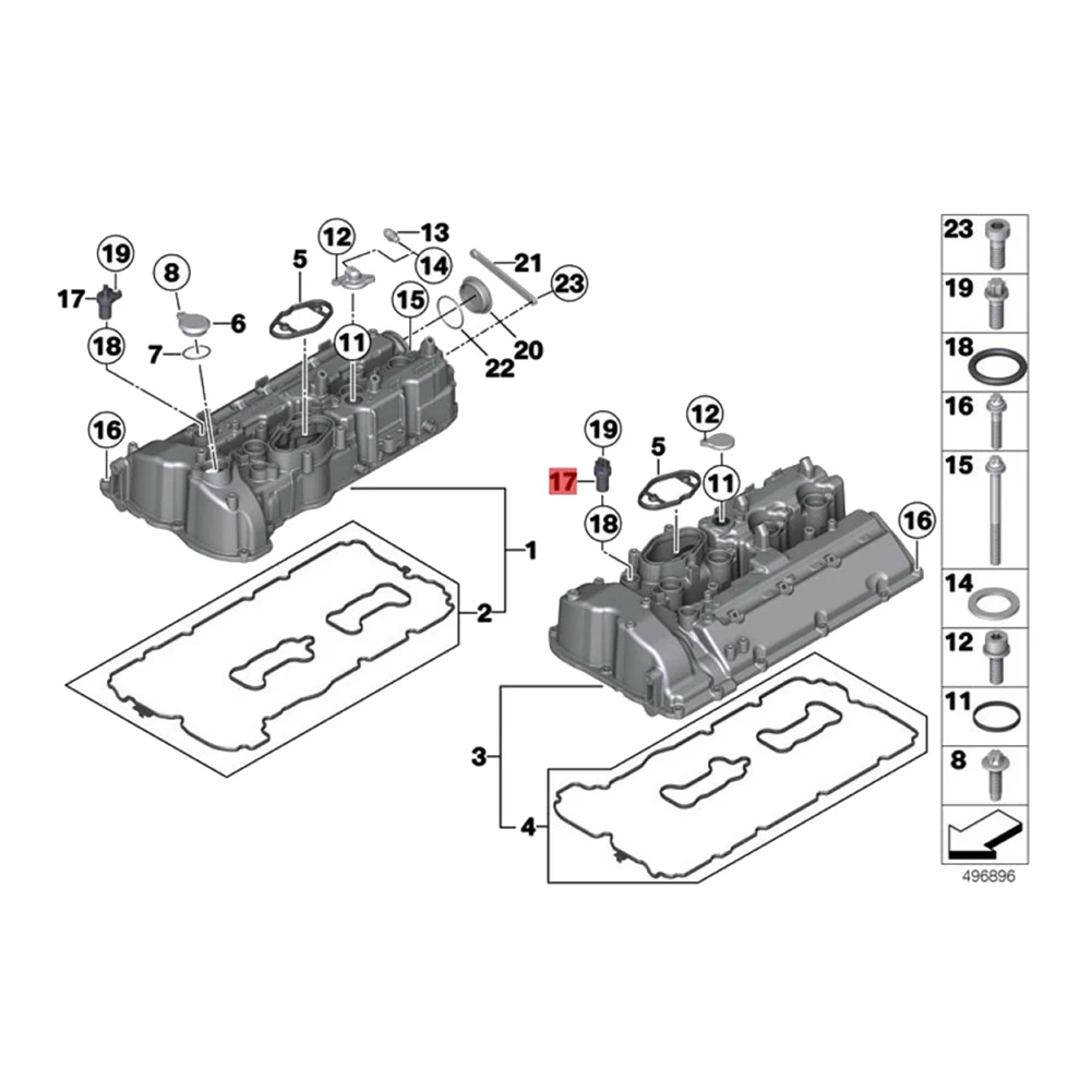 Sensor de posição da árvore de cames, ob-2 peças, cps para bmw 325i 325xi x5 x3 335i 328i 535i 750i n52 n54 n62 13627525014 13627546660