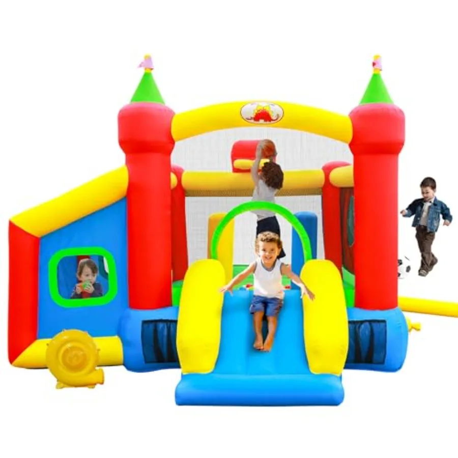 풍선 놀이터 점핑 캐슬 슬라이드 (송풍기 포함) 볼풀 포함