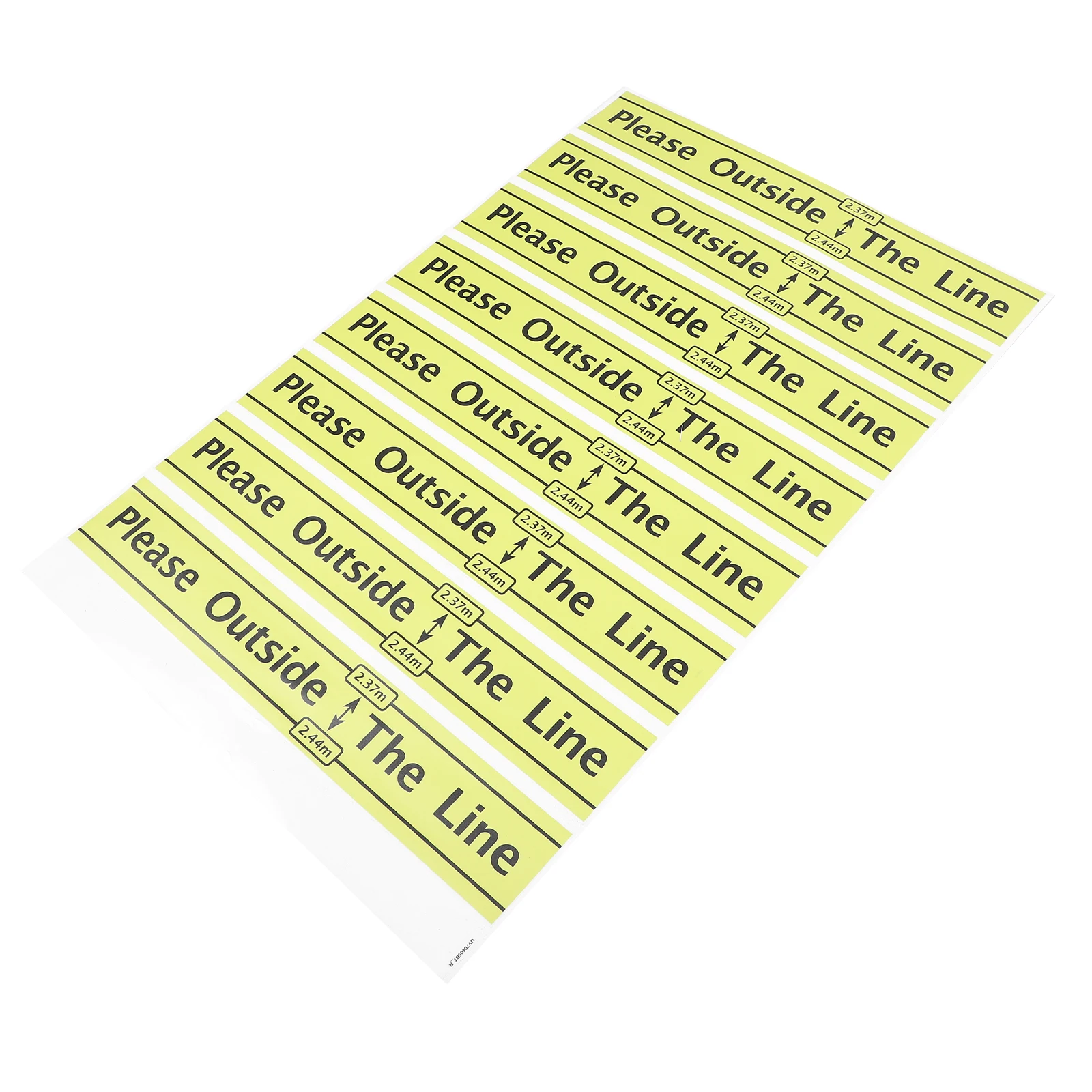 

Dart Line 60x10cm Throw Line Marker Game Accessories Bright UV70405BT_R PVC Throwing Ground Toy