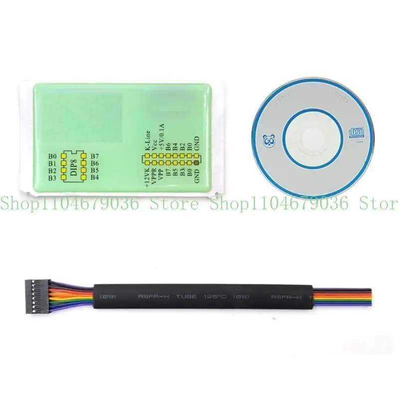 أداة ضبط رقاقة مبرمج صندوق معدني أسود للسيارة 652F XPROG V5.55 مع محولات كاملة تدعم CAS4 لتعظيم إمكانات السيارة #4