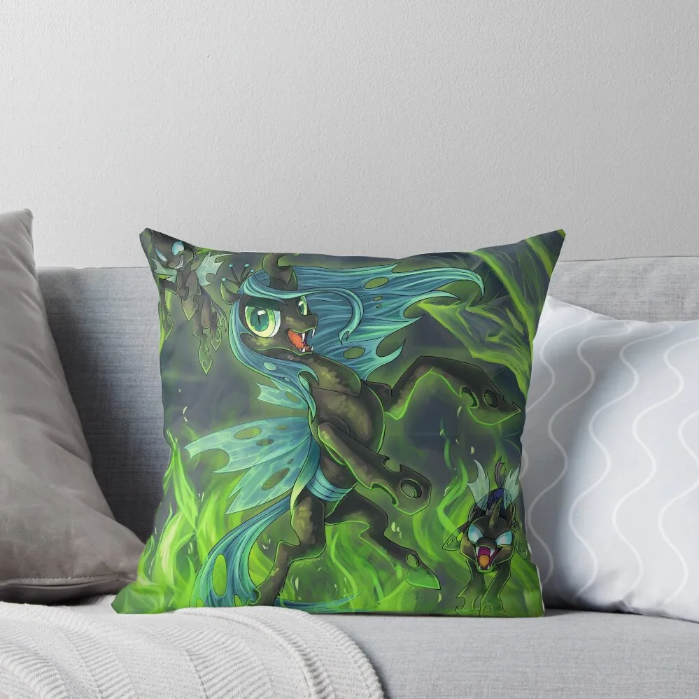 

Changeling Queen Throw Pillow Marble Cushion Cover Pillowcases Cushion Covers Sofa Embroidered Cushion Cover Sofas Covers pillow
