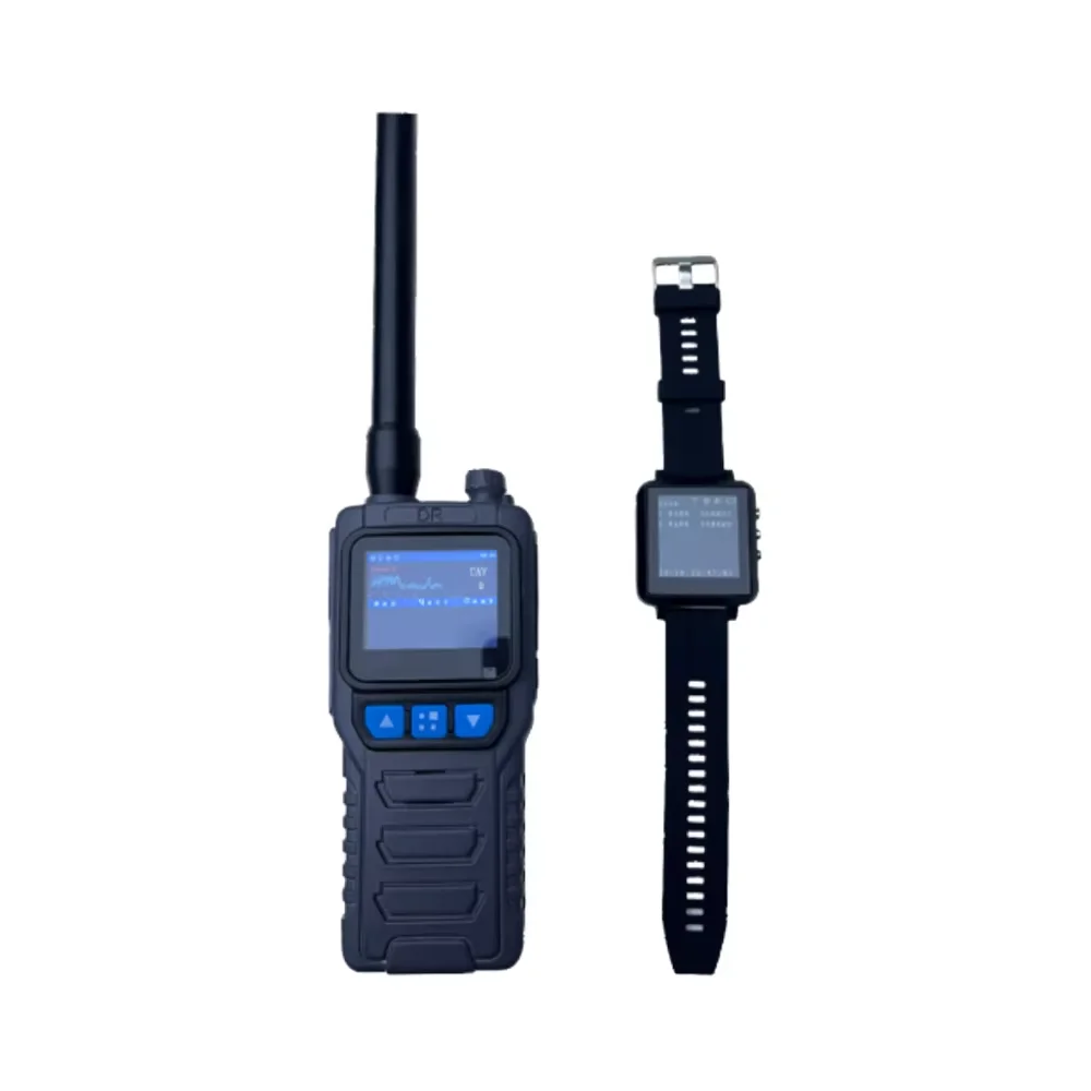 

400MHz-6GHz Multi-Frequency UA-V Alarm Display Wristband Watch 1KM-3KM Detection 1KM+ Communication Portable for U-AV Frequency