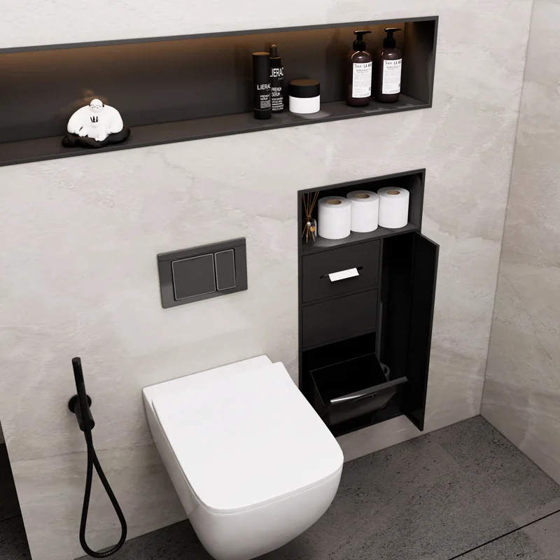 

304 toilet niche stainless steel inlaid super long toilet inlaid toilet niche