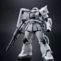 Bandai Assembly Model Kit Gto 019 Ms-06ck Zaku Half Cannon HG 1/144 Action Figures Robot Anime Figurine Pvc Model Gift