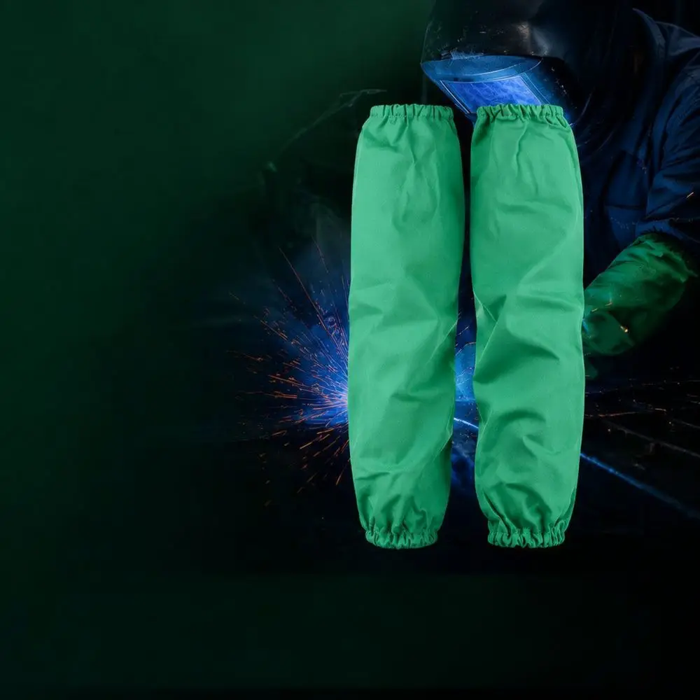 Welding Protective Sleeves Flame Retardant Arm Guard Spark Resistant Safety Gear Breathable Durable Work Protection Tool