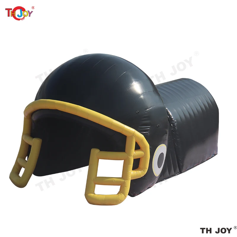 

custom 8x5m Inflatable football Helmet Tunnel For Outdoor Activity