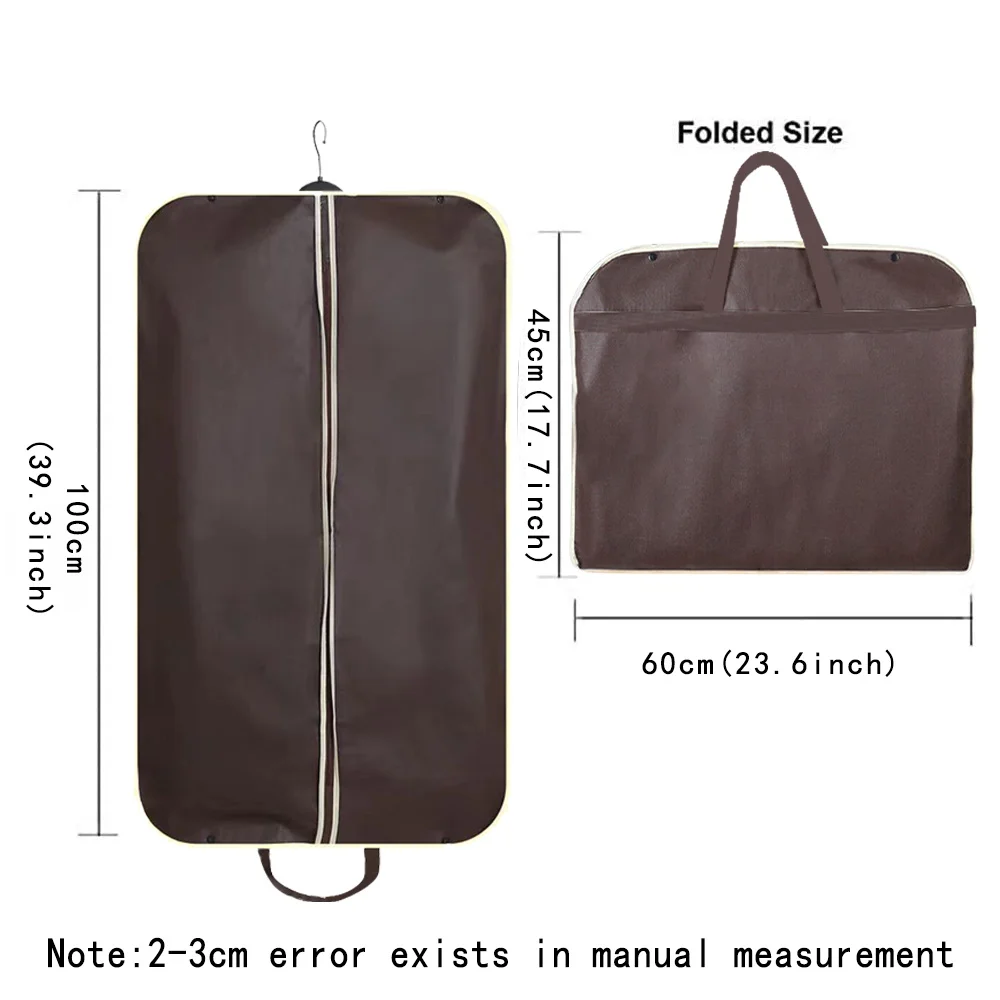 Custom  Name Dustproof Clothing Covers Waterproof Clothes Cover Suit Coat Dress Protector Hanging Garment Bag Closet Organizer