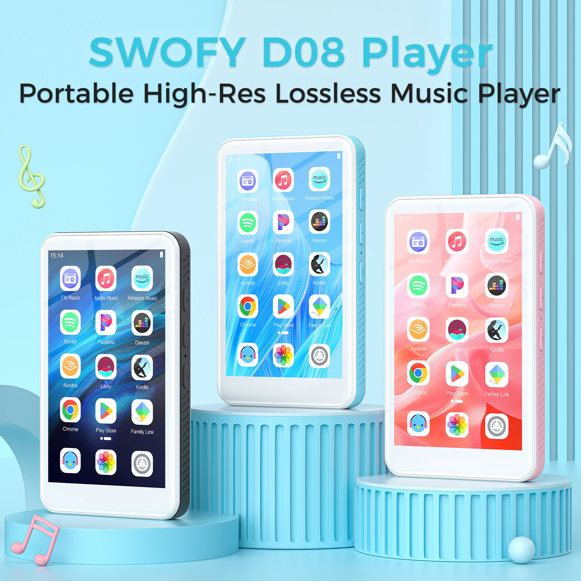 swofy-d08-lettore-mp3-android-130-schermo-touch-hd-4-pollici-bluetooth-wifi-spotify-radio-fm-32gb-supporto-espansione-1tb-lettore-musicale