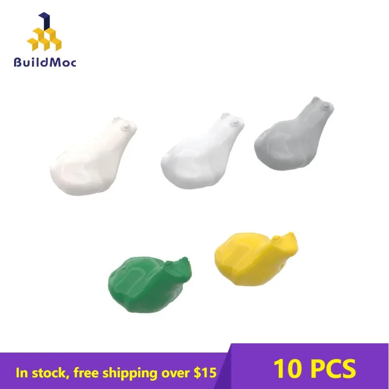 10PCS MOC 33320x Frosch Bausteine Teile Kompatibel Baut Partikel DIY Pädagogisches Teile Spielzeug Für Kinder