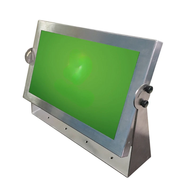 17.3 inch stainless steel explosion-proof IP67 dustproof and waterproof outdoor high brightness 1000 nit industrial monitor