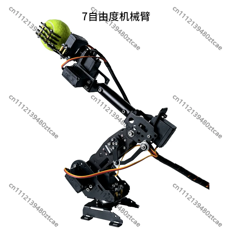 6/7 DOF Full Metal Robotic Arm with Gripper, Programmable Robot Model, App Control