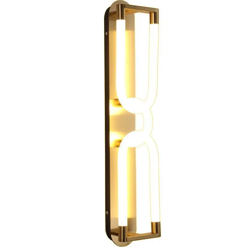 

Nordic light luxury wall lamp Modern light luxury atmospheric acrylic elbow wall lamp Living room Bedroom corridor Hotel bedside