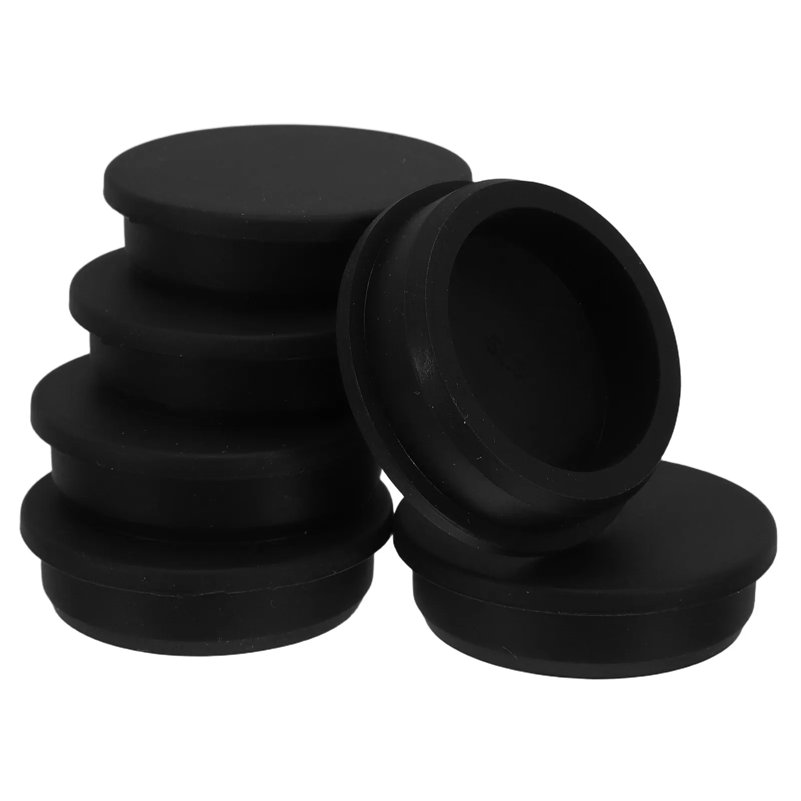 6pcs Silicone Tube Caps 2In Inner Diameter Heat Resistant Universal Waterproof Round Plug For Pipes Hoses Bottles Dust Seal view 4