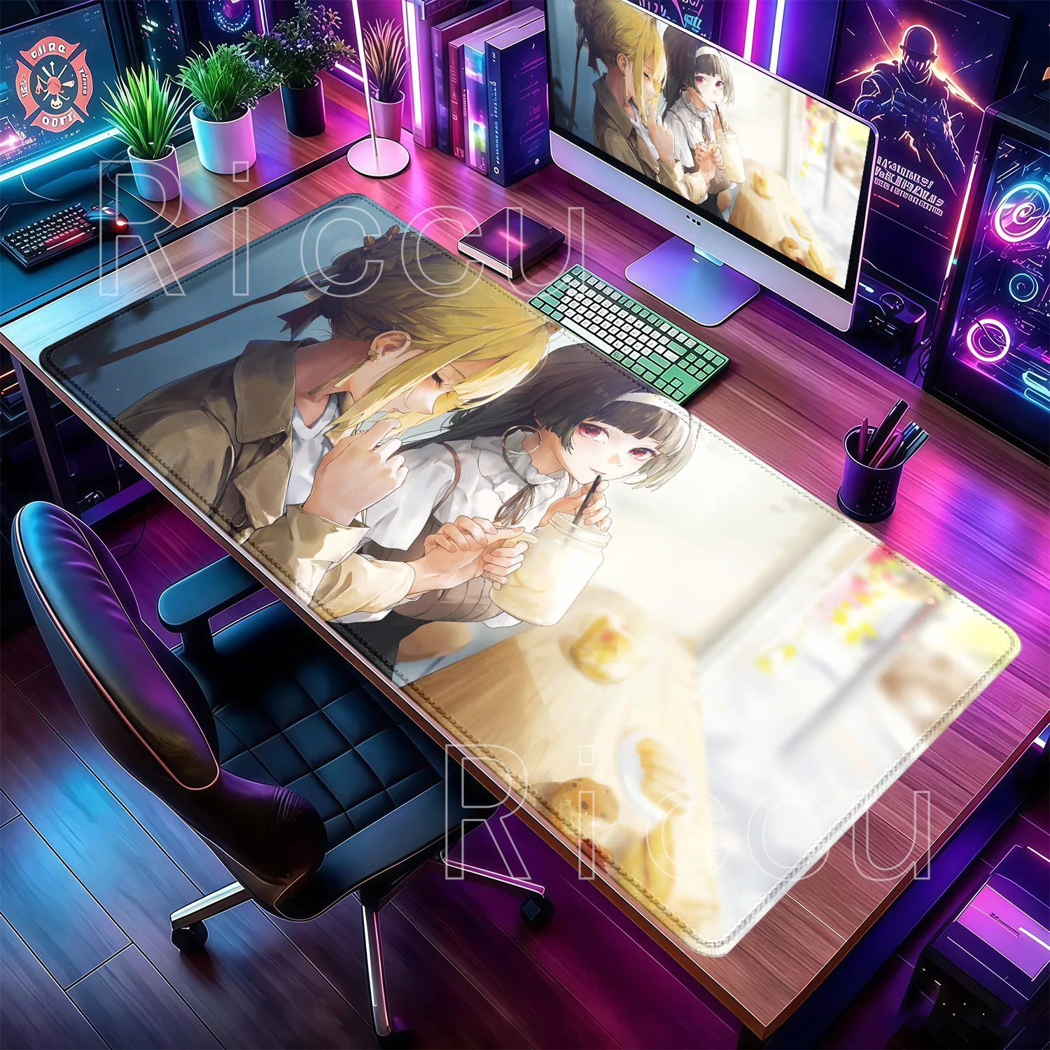 Mousepad Astra Yao PC Gaming ZZZERO Zenless Zone Zero ESports Mouse Pad Non-slip Offices Keyboard Overlock HD Printing Desk Mat