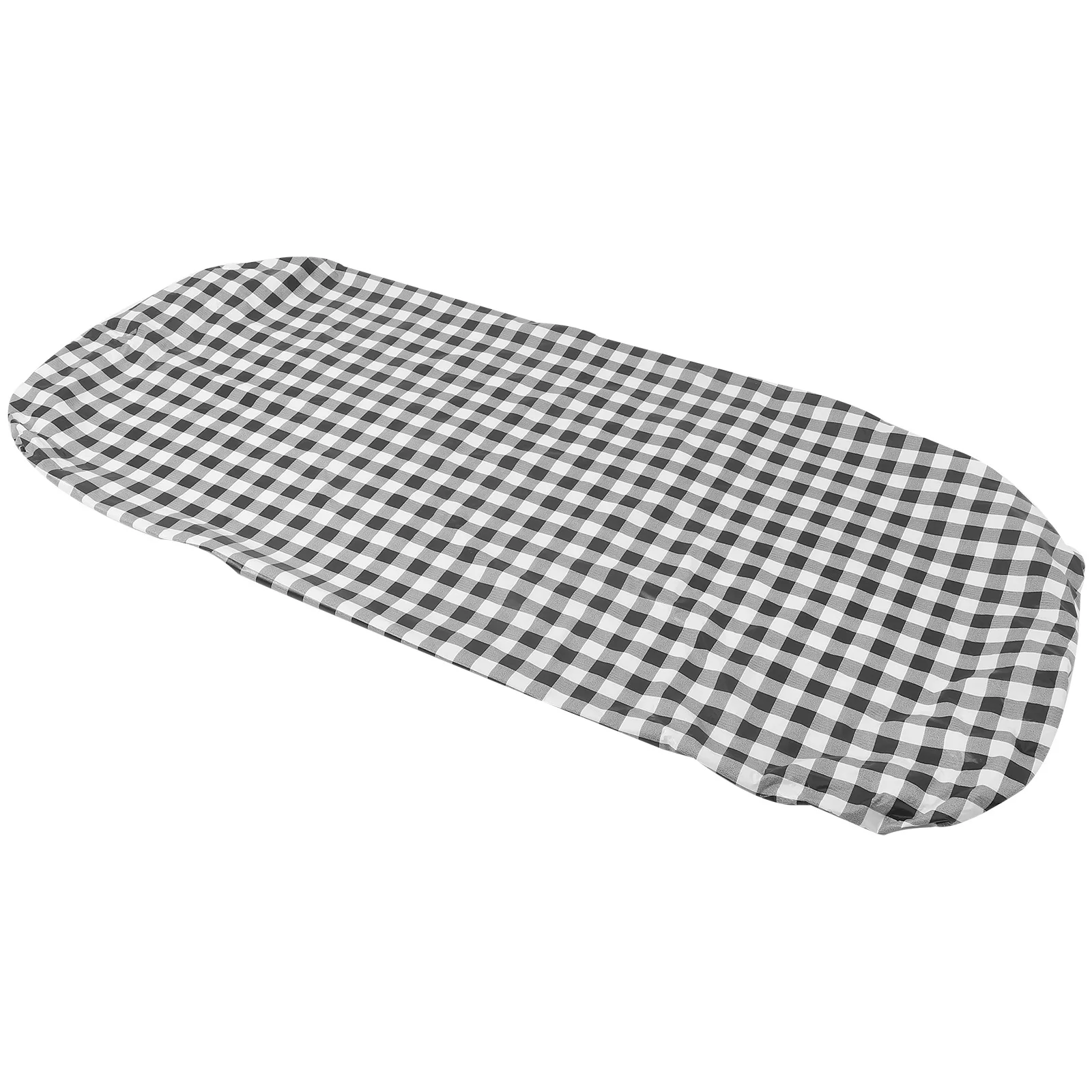 

Outdoor Elastic Table Cover Smooth Waterproof Stretch Tablecloth for Picnic Banquet Party Decorative Table Cover