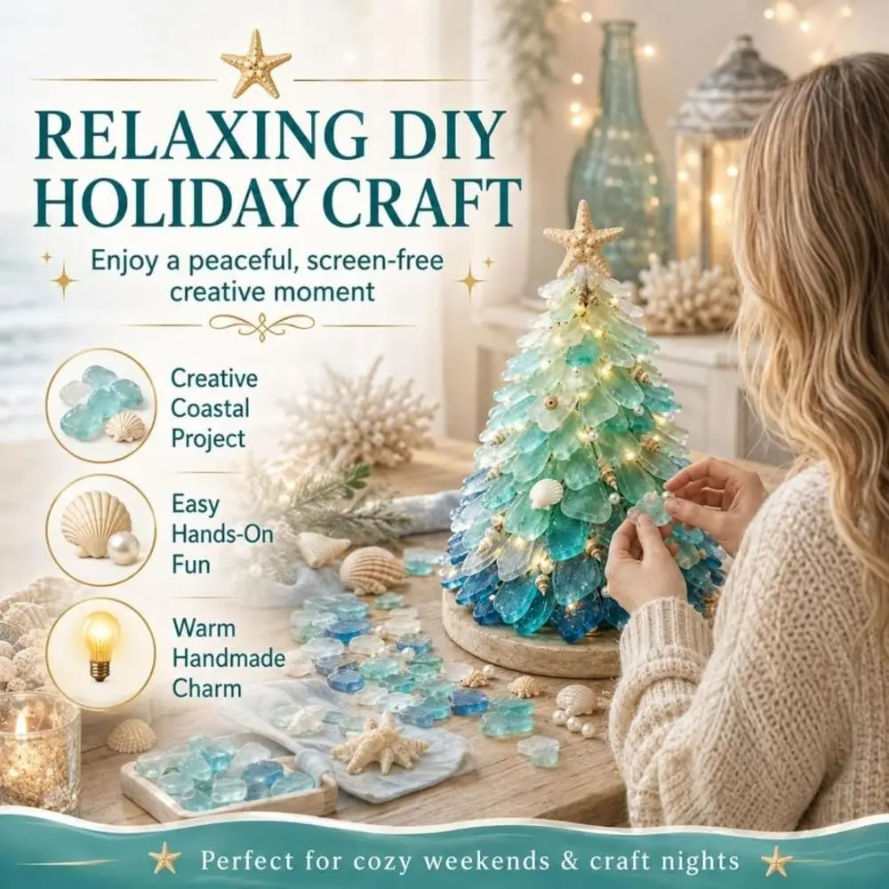 Sea Glass Christmas Tree Kit 5