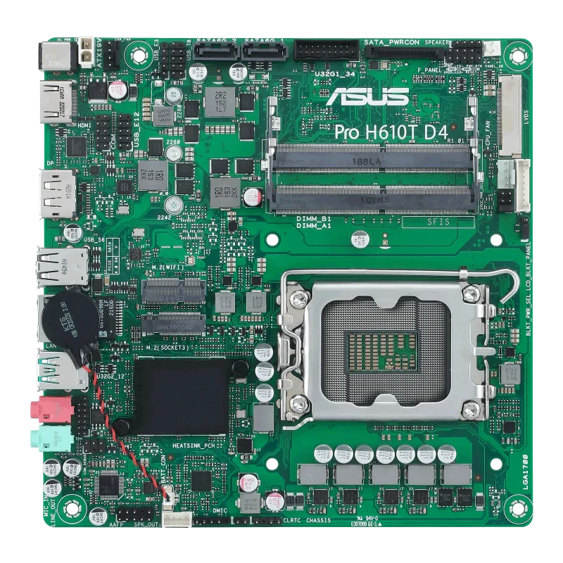 Asus Pro H610T D4 M…