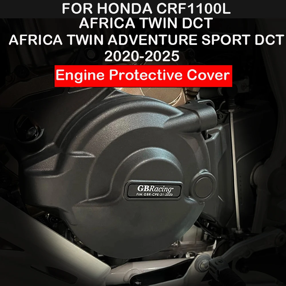 

For Honda Africa Twin CRF1100L / Adventure Sport (DCT) 2020-2025 GBRacing Engine Covers