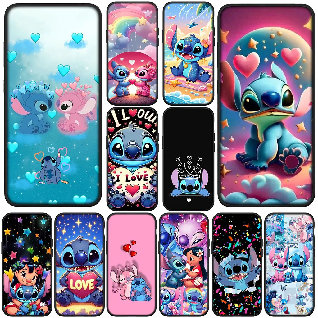 Чехол для телефона с плакатом Lilo Anime Stitch для Samsung Galaxy A17 A07 j7 J5 J6 J2 Prime J8 A01 A02 A03 A23 A71 A72 A41 M06 M16 M56 M23