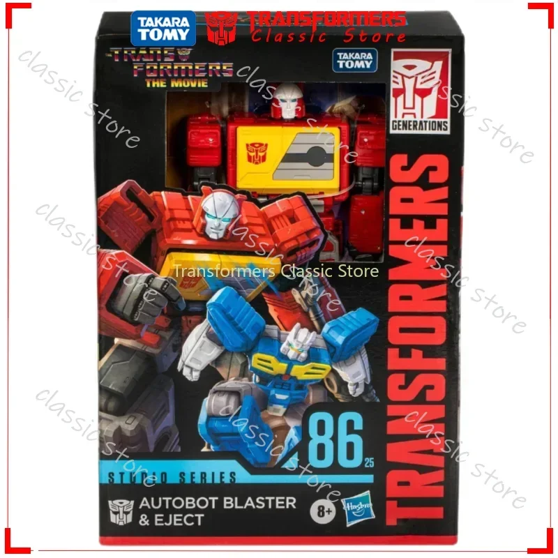 In Voorraad Transformers Speelgoed Studio Serie SS-86-25 Autobot Blaster & Eject Klassieke Actiefiguren Cybertron Autobots Collectible