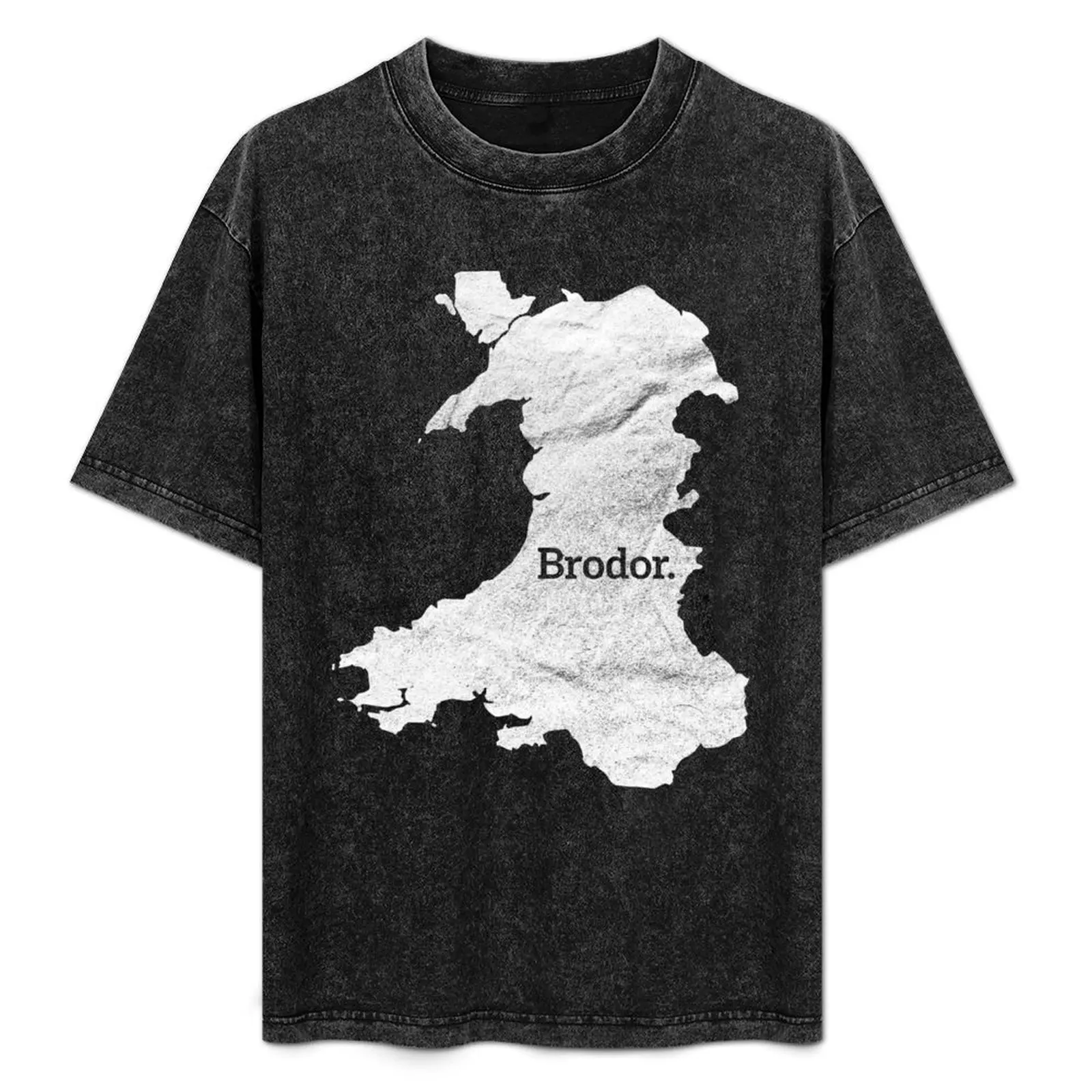 Brodor Cymru, Native, Map of Wales, Welsh, Cymraeg T-Shirt anime blue archive blacks baggy shirts black t shirts for men