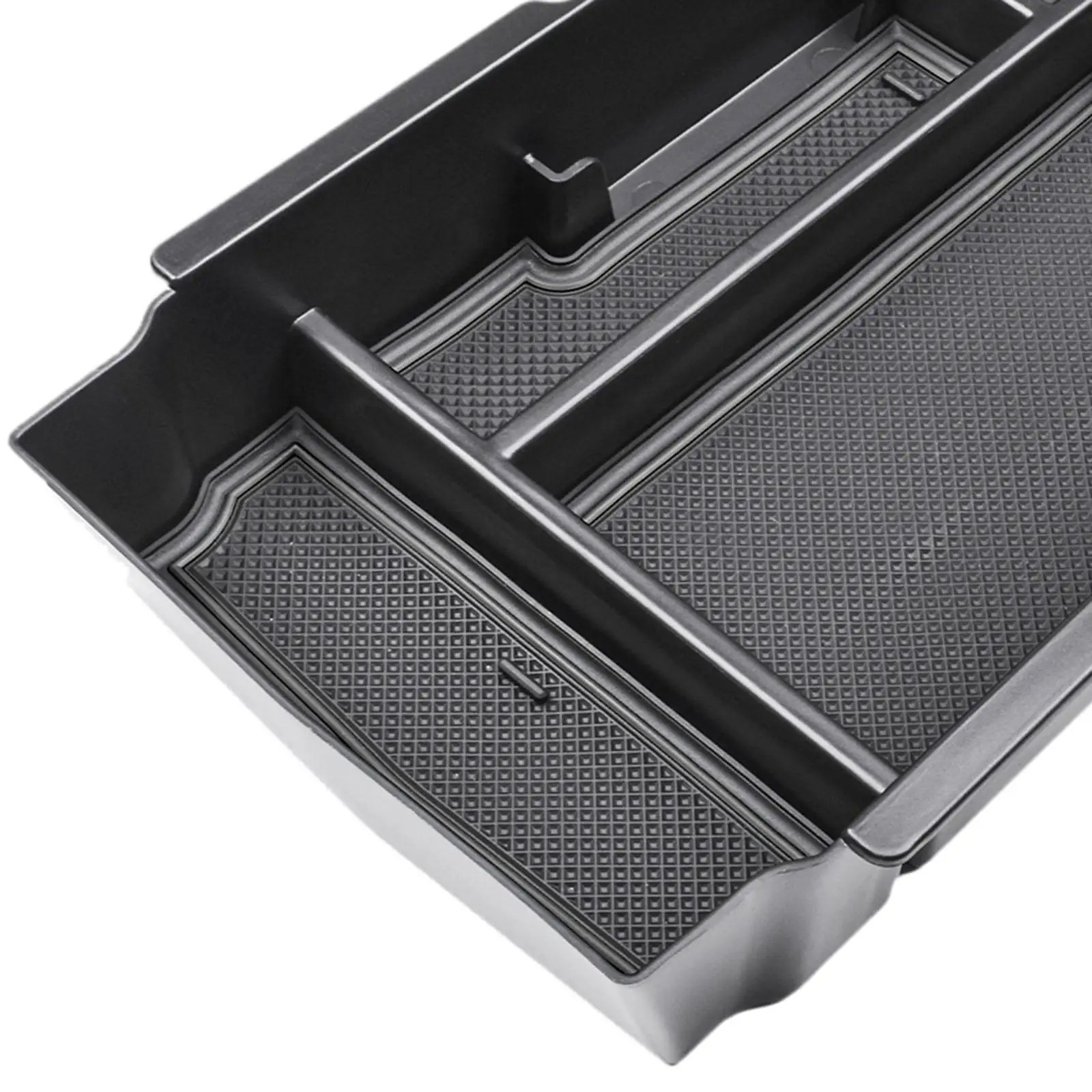 

Center Console Organizer Tray Armrest Console Box Car Armrest Storage Box for