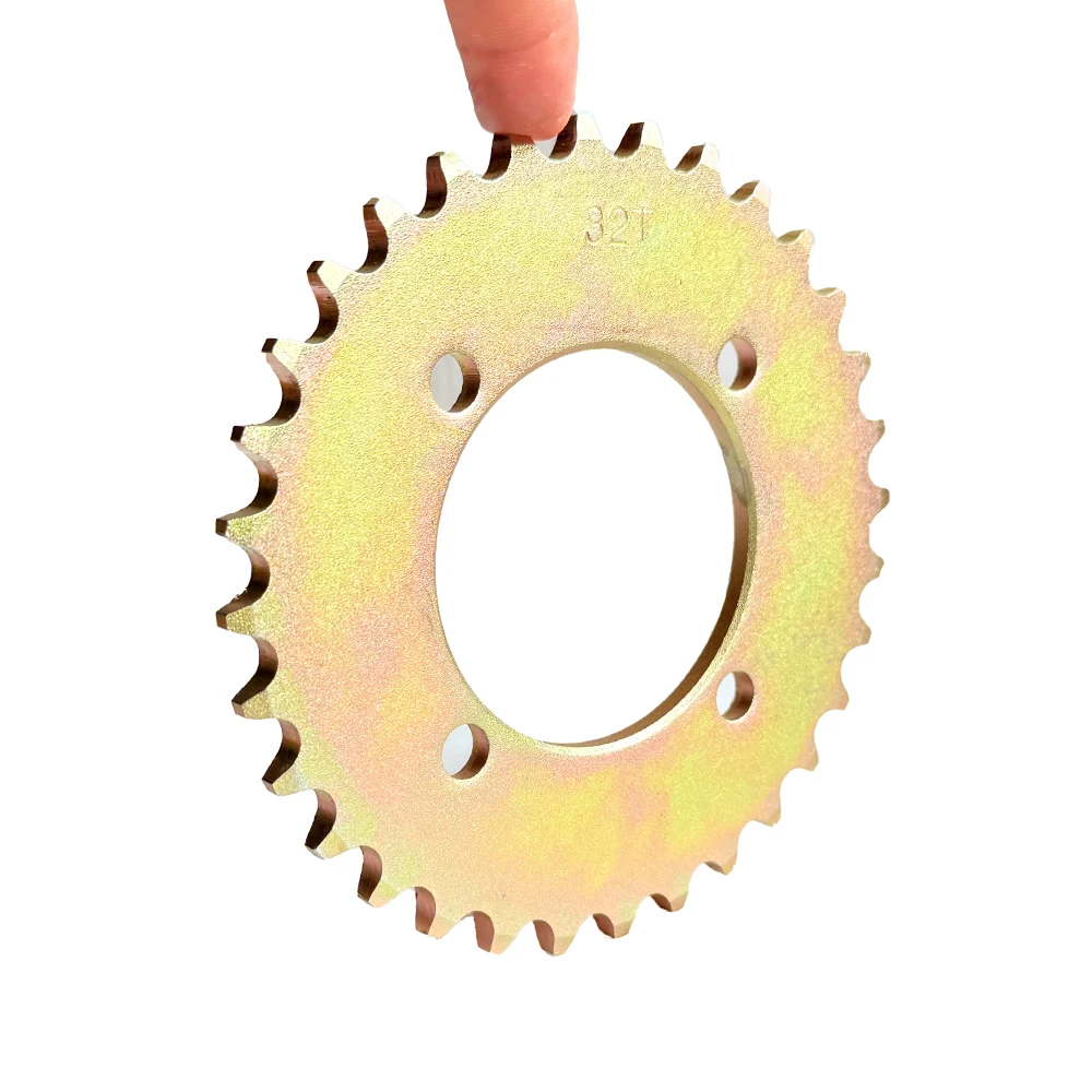 

Brand New 32 Teeth Motorcycle scooter chain drive gear 420 Small sprocket 32T sprockets Good Quality