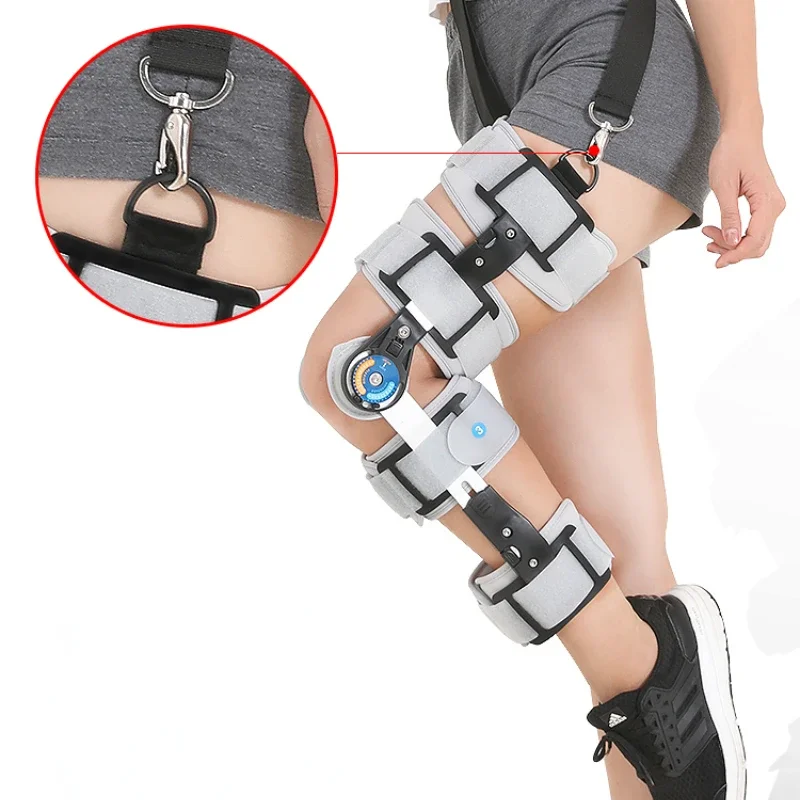 

Ultralight Rehabilitation Adjustable Knee Joint Fixation Braces Fracture Rehabilitation Meniscus Knee Protection Bracket