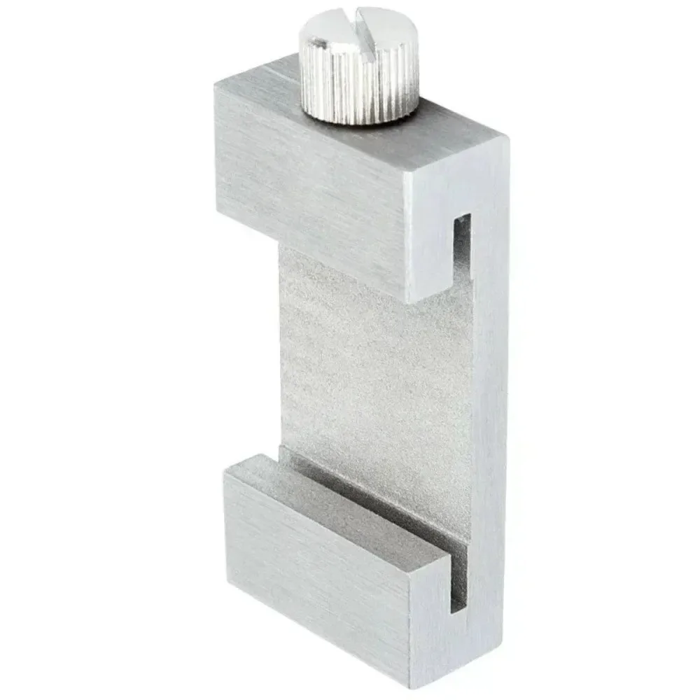 Steel Positioning Limit Block Durable Lightweight Measuring Marking Gauge Adjustable Ruler Scriber Locator Line Marking